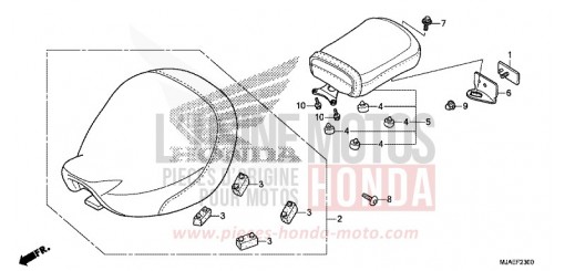 SEAT (VT750CS/C) VT750CSE de 2014